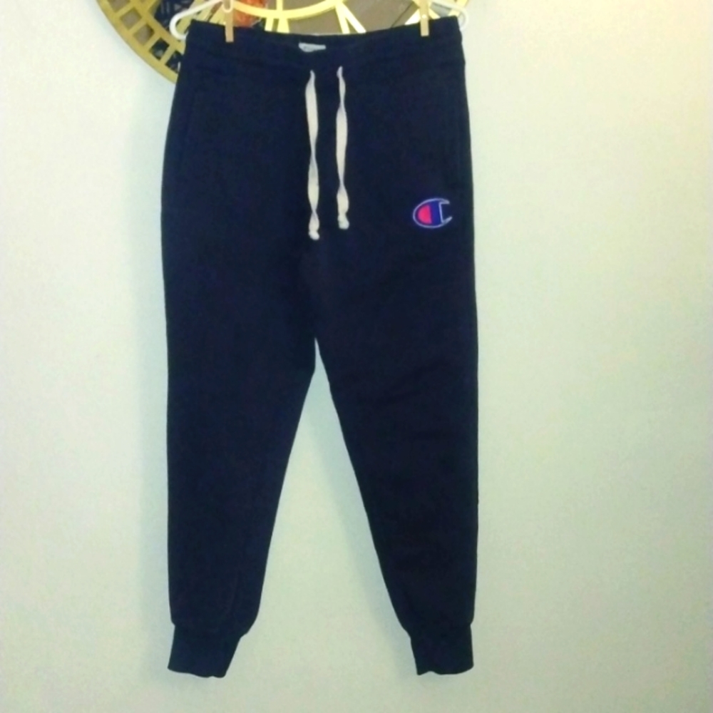 Champion Navy Sweatpants Size M